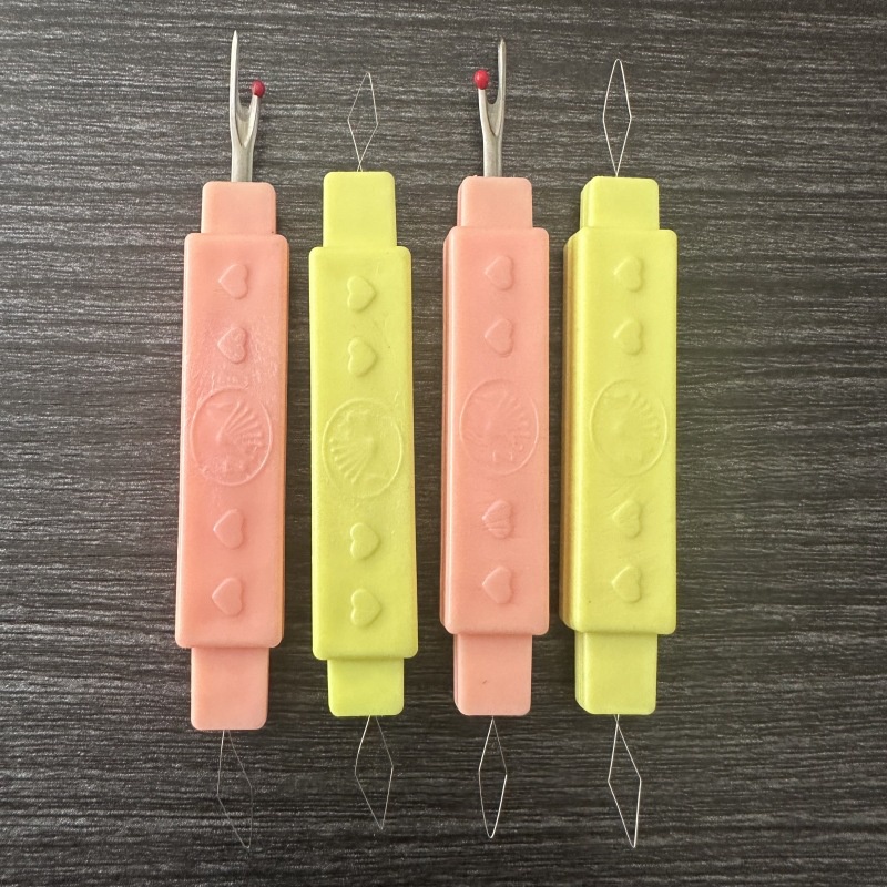 มีดกําจัดเกลียว แบบสองหัว พร้อมฝาครอบป้องกัน แบบพกพา สําหรับใช้ในครัวเรือน จํานวน 1 ชิ้น