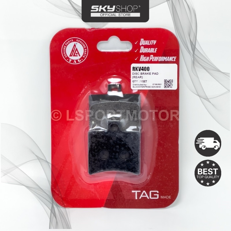 BENELLI RKV400 RKV200 ผ้าเบรกแบบแผ่นดิสก์ (ด้านหลัง) BENELLI400 BENELLI200 BENELLI RKV 400 200 คาลิเ