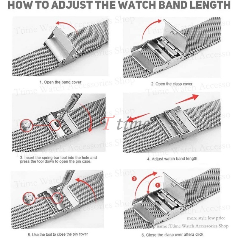 สายนาฬิกาข้อมือสเตนเลส 18 มม. 19 มม. 20 มม. 21 มม. 22 มม. Milan 0.6mesh สําหรับ Seiko No. หอยเป๋าฮื้อกระป๋อง 5 PROSPEX