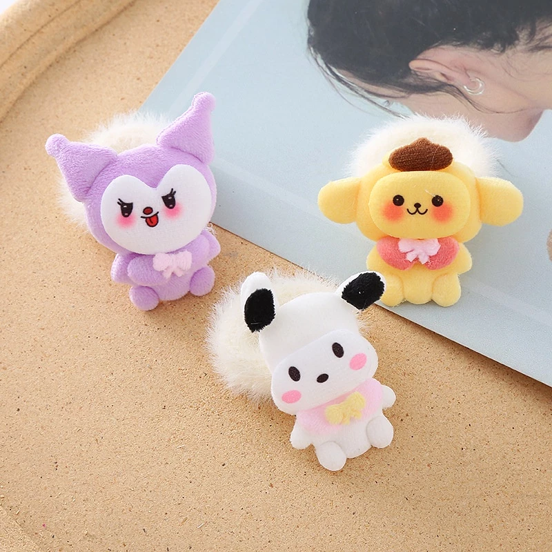 ยางรัดผมกำมะหยี่ขนนิ่ม ลาย Sanrio แฟชั่น น่ารัก thumbnail 7