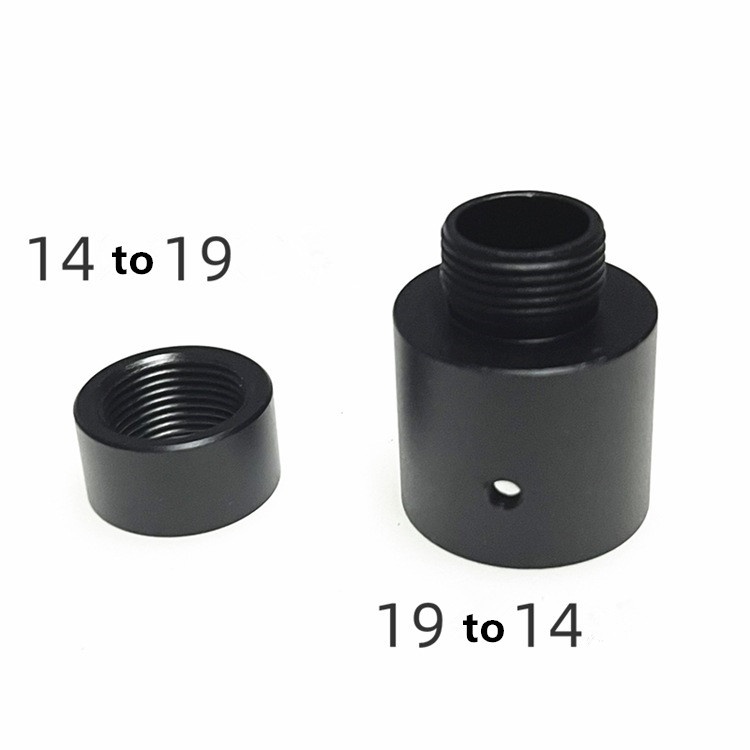 1 PC 14 มม.ย ้ อนกลับด ้ าย 19 มม.อะแดปเตอร ์ แหวนฮาร ์ ดแวร ์ อุปกรณ ์ เสริมเครื ่ องมือ