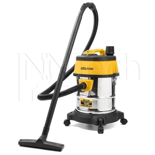 DELTON เครื่องดูดฝุ่น 20 ลิตร 1,800 วัตต์ Wet & Dry Vacuum Cleaner รุ่น WDC-20L ถังสแตนเลส ดูดเปียก ดูดแห้ง