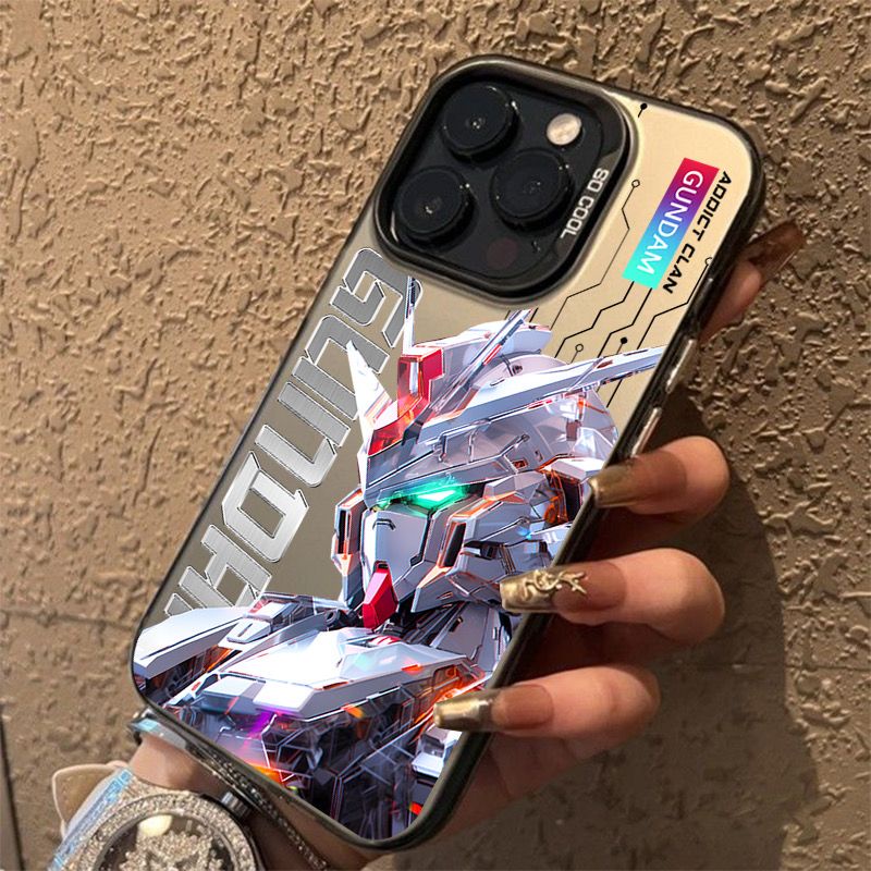 เคสโทรศัพท์มือถือแบบแข็ง กันกระแทก ลายกันดั้ม Yuanzu หลากสี สําหรับ iPhone 15 15promax 14promax 13promax 15pro 14pro 13pro 15 14 13 12 11 pro max xr xsmax 7 8 plus 15plus 14plus