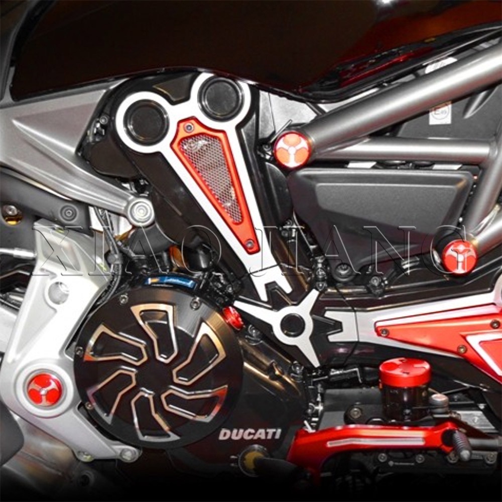 พร้อมส่ง โปรโมชั่น สายพานไทม์มิ่ง อะลูมิเนียมอัลลอย CNC สําหรับ DUCABIKE Ducati XDIAVEL X Ghost