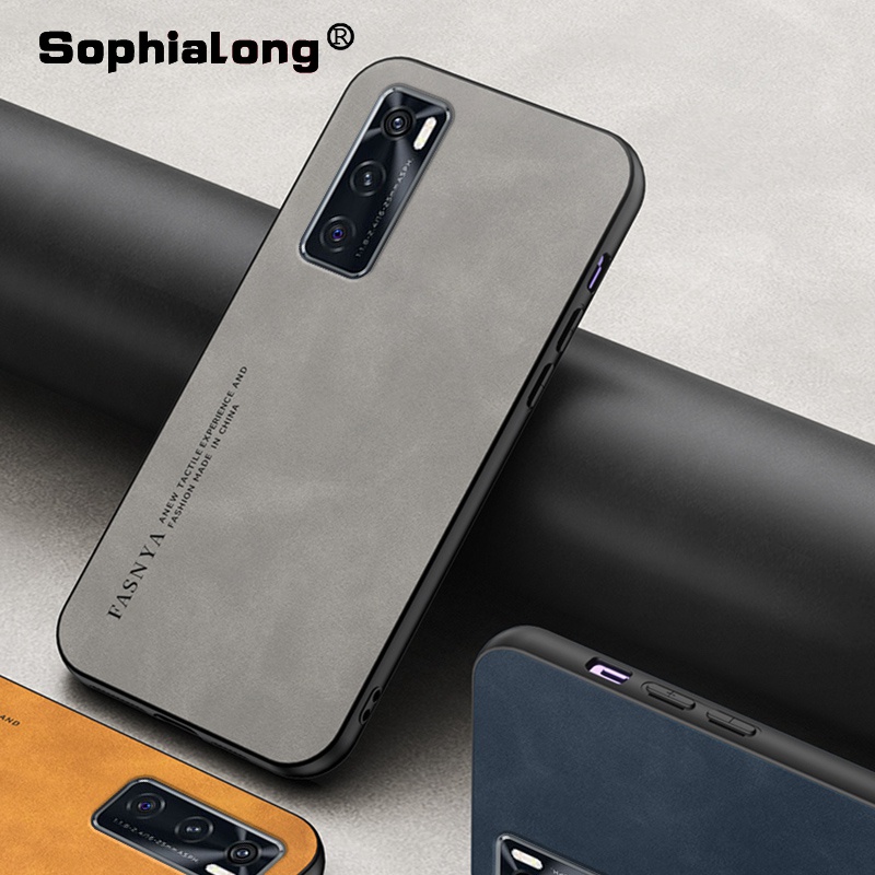 เคสโทรศัพท์มือถือหนัง แบบแข็ง ผิวด้าน กันกระแทก สําหรับ VIVO V2022 V2023 V2116 V2126 V2130A