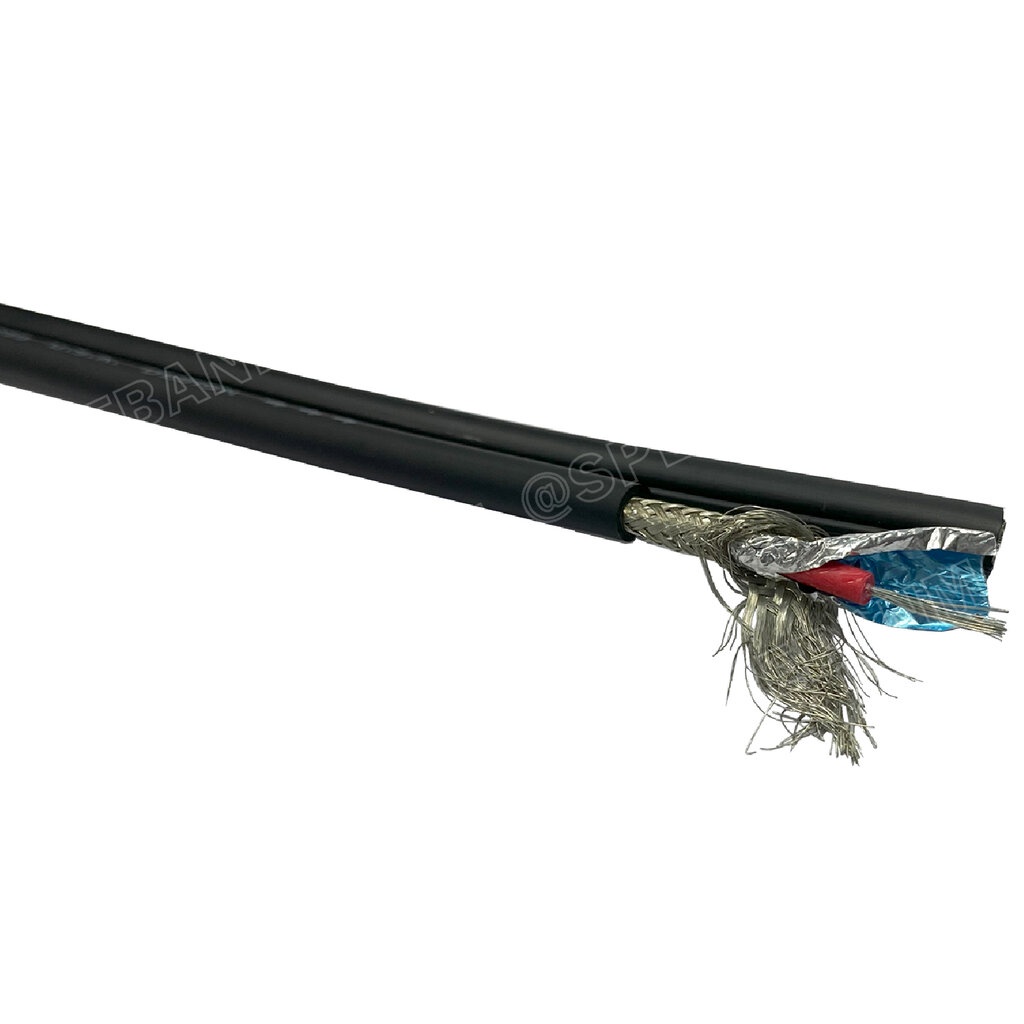 [ 2เมตร ] DY-8088 สายสัญญาณชีลโมโนคู่ 6มม สายสัญญาณไดนาคอม ชีลโมโน คู่ 6mm Dynacom Twin Mono Cable สายชีลด์คู่ 6.0 MM...