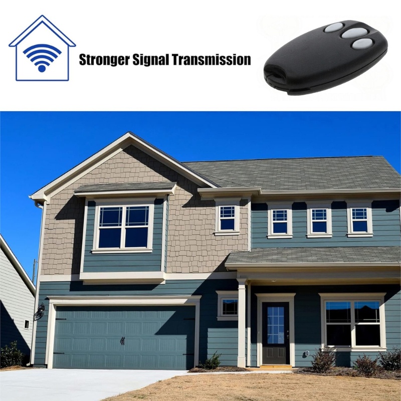 BTM เครื่องส่งสัญญาณเปิดประตูโรงรถสําหรับ Merlin C945 CM842 C940 C943 433 92MHz