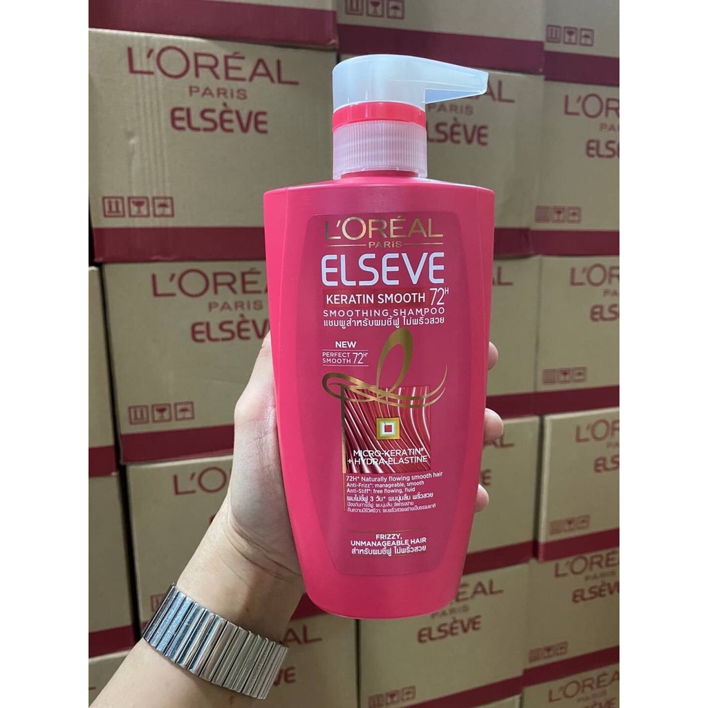 แชมพู ลอรีอัล #loreal #elseve ขวดปั้ม 410 ml.
