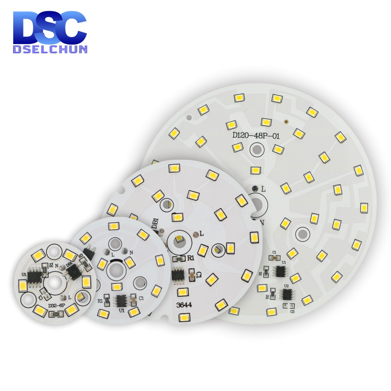 Dselchun ชิป Led 3W 5W 7W 9W 12W 15W 18W SMD 2835 ลูกปัดไฟ AC 220V-240V DIY สําหรับ Led ดาวน์ไลท์เย็น/อบอุ่นแสงสีขาว Spotlight