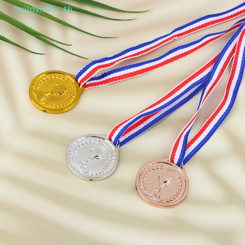 เหรียญรางวัลฟุตบอล Buildvictor Crown รางวัล รางวัลรางวัล รางวัล สีเงิน ทอง ของเล่นสําหรับเด็ก ของที่ระลึก ของขวัญ กีฬากลางแจ้ง TH