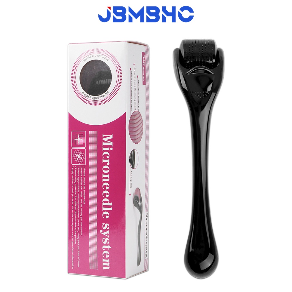 Derma ลูกกลิ้งแสตมป์ ไมโครไทเทเนียม นวดเครา และปลูกผม ดูแลผิวหน้า เพื่อความงาม สําหรับผมร่วง