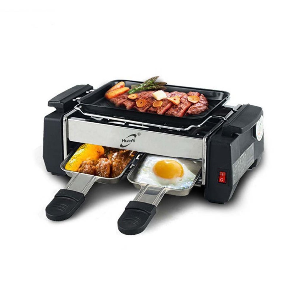 【bestfy】1000W High Power Non-stick Family Barbecue Electric Raclette Smokeless Grill