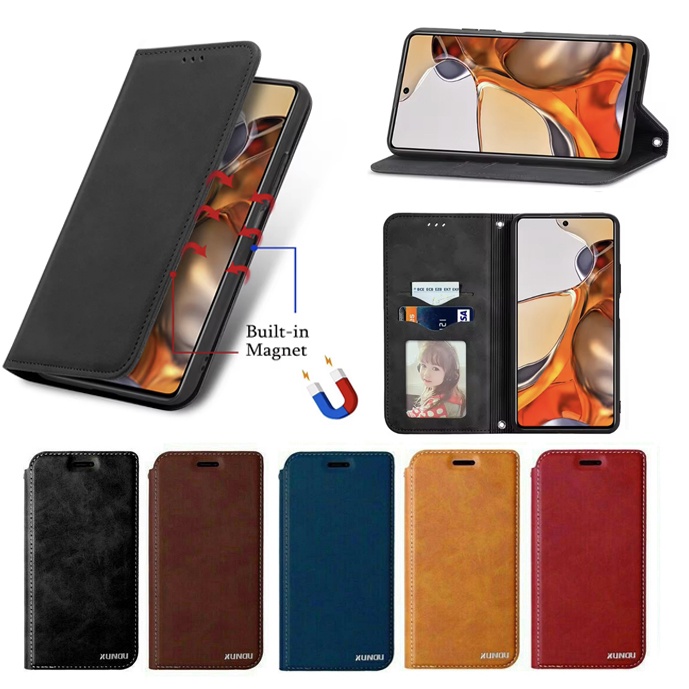 เคสฝาพับหนัง แบบฝาพับแม่เหล็ก vivo Y20 Y30 Y50 Y11 Y12 Y15 Y17 Y19 Y91C Y93 Y95 Y55 Y53 Y1S Y81i  Y85 Y91i Y91 Y85 V9