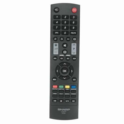 ใหม่สําหรับ Sharp GJ220 LCD TV Audio Video รีโมทคอนโทรล Remoto Controller