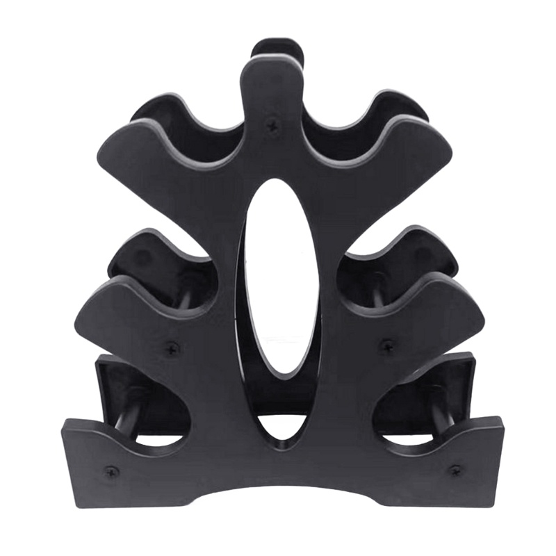 Niki Dumbbell Rack Stand 3 ชั้น Dumbbell Bracket น้ําหนัก Organizer Display Rack