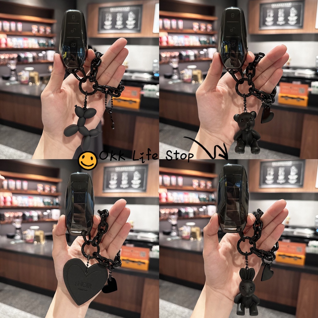 OKK Life Stop(A115)ชุดเซ็ทเคสรีโมทรถ+พวงกุญแจ BYD*พร้อมส่งที่ไทย* แบบบางพิเศษสวยงาม เคสIDการ์ค สัมผัสบางเบา ปกป้องรีโมท