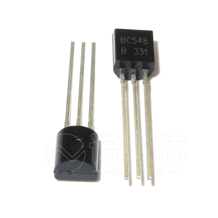 ไตรโอดพลังงานต่ํา BC548 BC548B 548 In-Line TO-92 0.1A/30V NPN