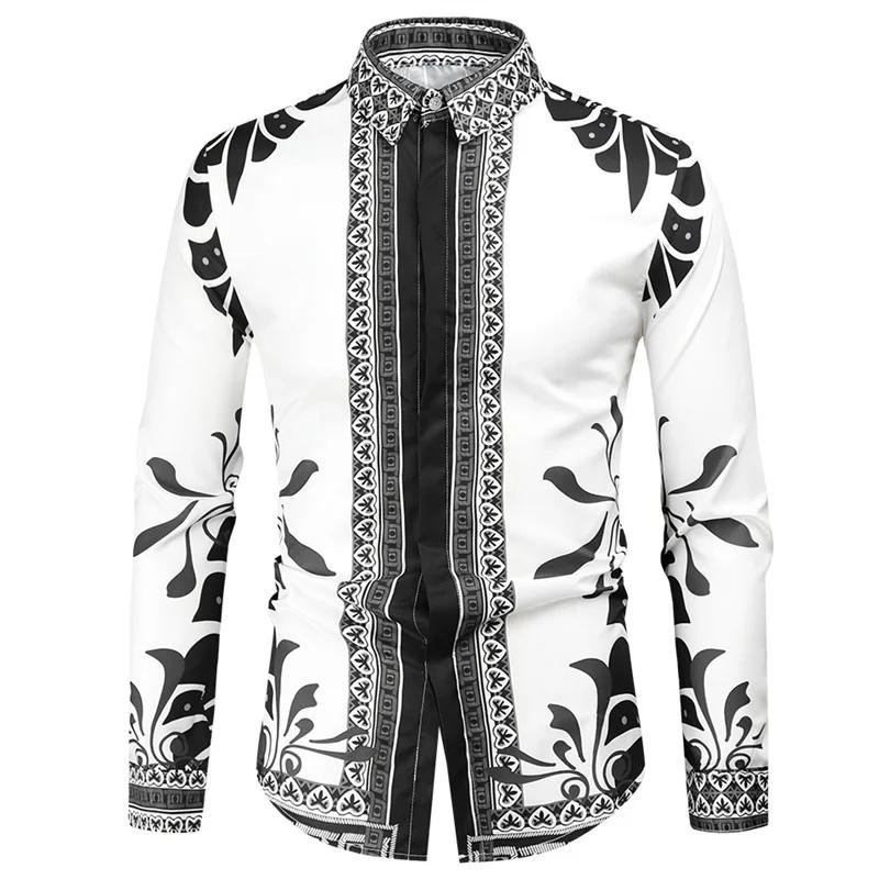 เสื้อเชิ้ตแขนยาวลําลอง คอปก แบบนิ่ม สไตล์ตะวันตก สําหรับผู้ชาย