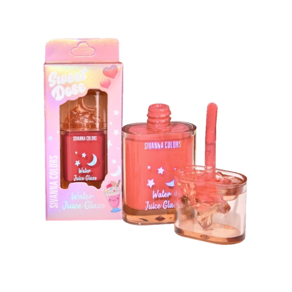 ของแท้·ส่งด่วน·ถูก Sivanna Water Juice Glaze Lip #HF5116 : ซิวานน่า วอเตอร์ จูสซ์ เกลซ ลิป x 1 ชิ้น dayse