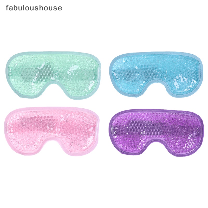 [fabuloushouse] มาส์กตาเจล เย็น ใช้ซ้ําได้ พร้อมลูกปัดเจล