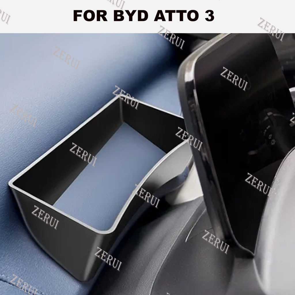 Zr กล่องเก็บของ แผงควบคุมกลาง ด้านหลัง สําหรับ ML BYD ATTO 3
