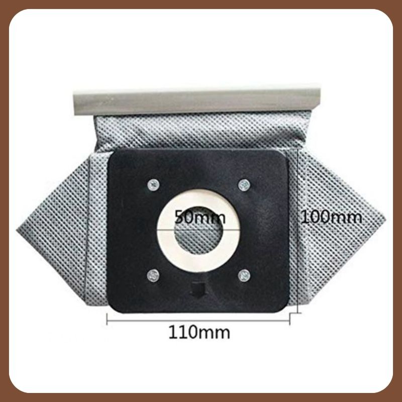 พร้อมส่ง ถุงใส่เครื่องดูดฝุ่น ถุงเก็บฝุ่นผ้าสําหรับใส่เครื่องดูดฝุ่น 11x10 ซม ส่งเร็วจากไทย *สามารถล้างซักได้