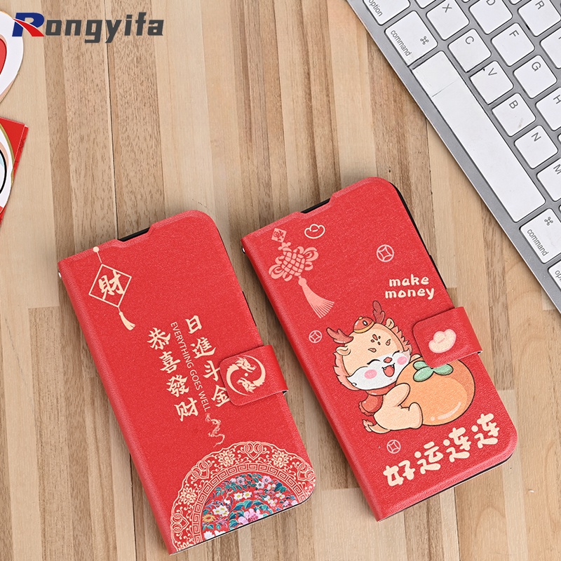 เคสโทรศัพท์มือถือหนัง ฝาพับ พร้อมช่องใส่บัตรในตัว สําหรับ Redmi Note 13 Pro Plus 12 Pro Plus 12 Turbo 12 Pro Speed 12R 11T 11S 10 10T 5G