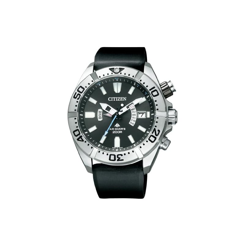 [Citizen] Citizen นาฬิกาข้อมือ Promaster ควบคุมด้วยวิทยุ Eco-Drive Marine Series 200M Diver Pmd56-3083 สําหรับผู้ชาย
