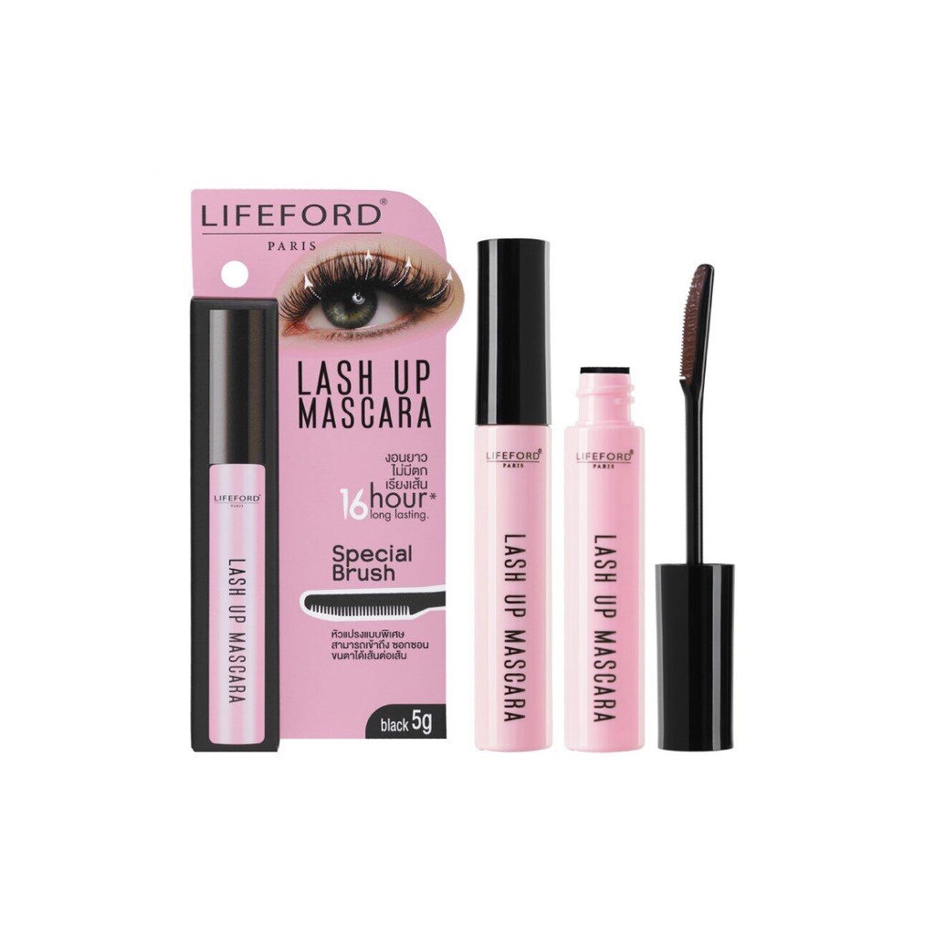 ของแท้·ส่งด่วน·ถูก Lifeford Paris Lash Up Mascara : ไลฟ์ฟอร์ด แลช อัพ มาสคาร่า ปัดขนตา x 1 ชิ้น dayse