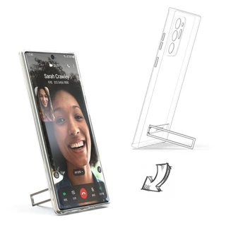 ZUOEKAI สําหรับ Samsung Galaxy Note20 Ultra Bracket กรณี S23 S22 S21 S20 S10 Plus Note10 สนับสนุนฝาครอบขาตั้งกลับป้องกัน