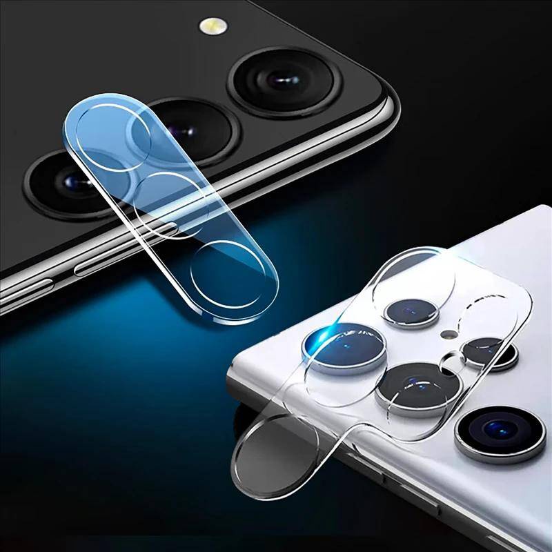 SamsungS24 S24Plus S24Ultra S24FE GalaxyS24 S24 + S24P S24U 3 ชิ้น 3D เลนส์กล้องปกหลังฟิล์มกระจกนิรภ