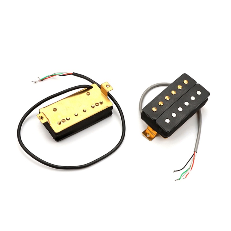 PCF* Alnico 5 Double Coil Humbucker Pickup กีตาร์ไฟฟ้า Pickup Replacement 6 String Guitar Pickup ติด