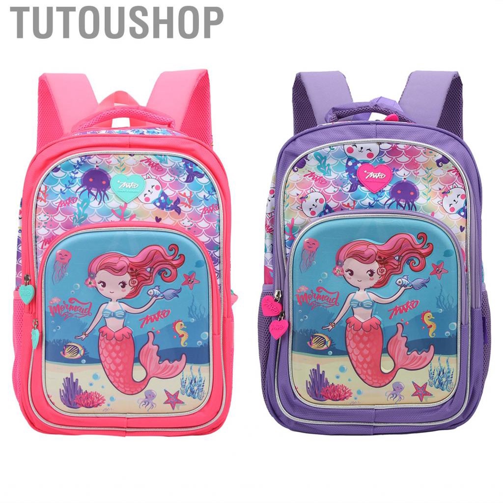 Tutoushop Toddler Backpack  Leisure Kids with Side Pockets for Notebook Books Pencil Bag