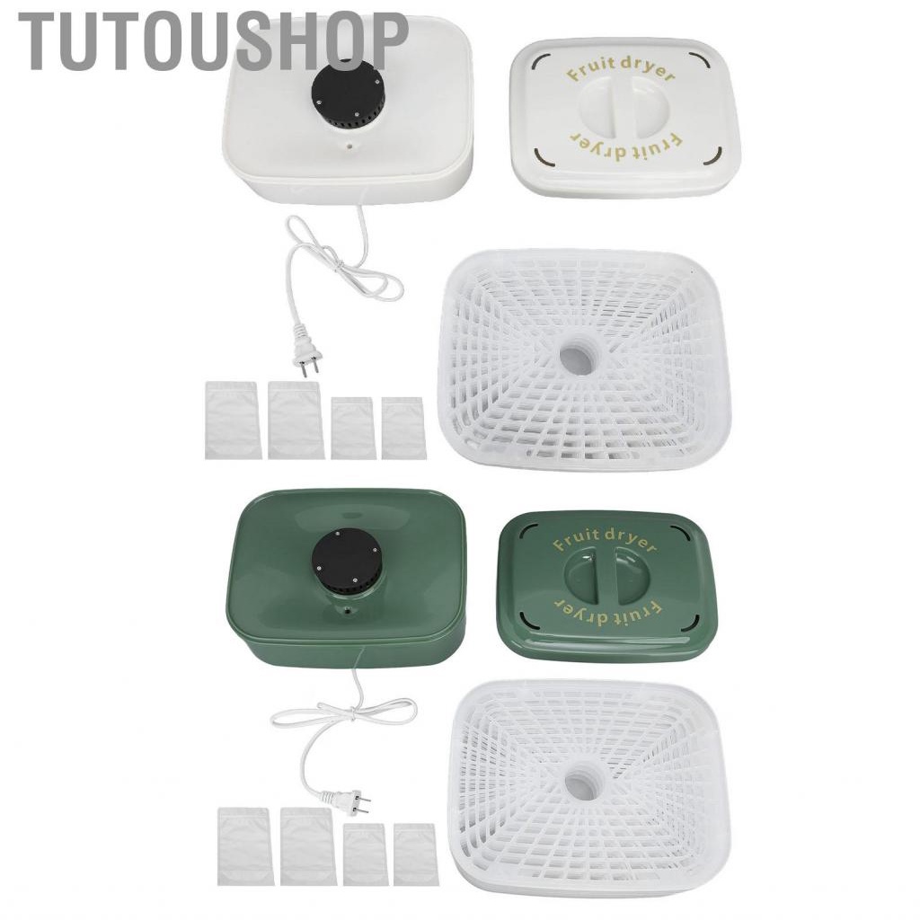 Tutoushop Food Dehydrator  Efficient Electric Simple Operation 160W for Vegetables