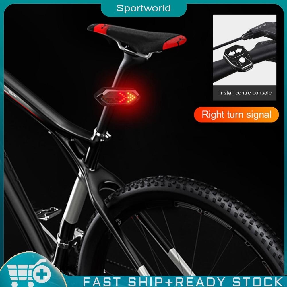 Sportworld【พร้อมส่ง】ไฟท้ายจักรยาน แจ้งเตือนอัจฉริยะ