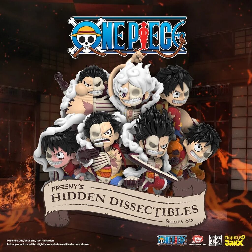 Luffy's Gears Edition ของแท้ - Freeny's Hidden Dissectibles Mighty Jaxx [โมเดลวันพีช] (สินค้าพร้อมส่