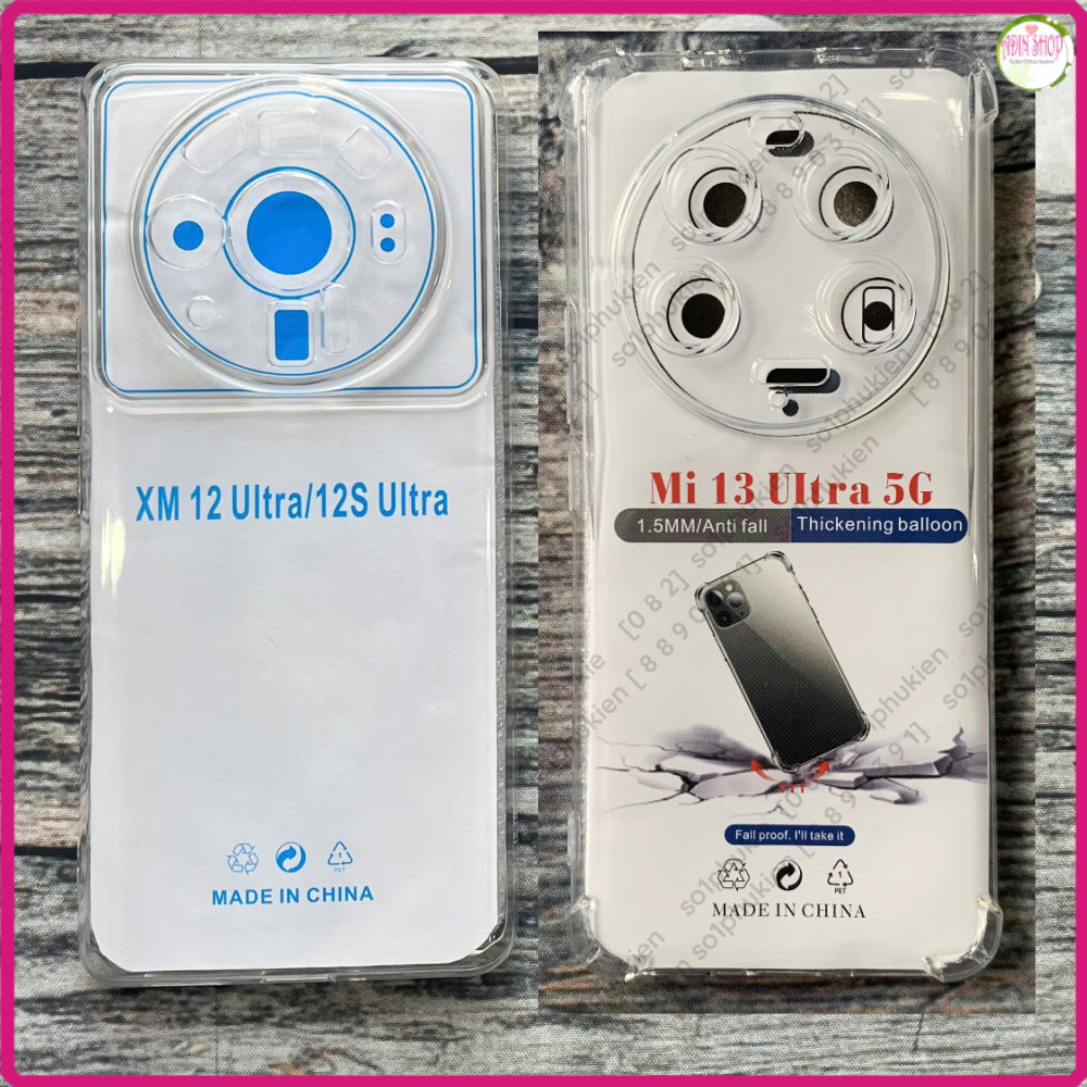 เคส Xiaomi 12 Ultra/ 12S Ultra/ 13 Ultra 5G (mi 13ul, 13 ultra) ยืดหยุ่น กันกระแทก มีการป้องกันสีส้ม