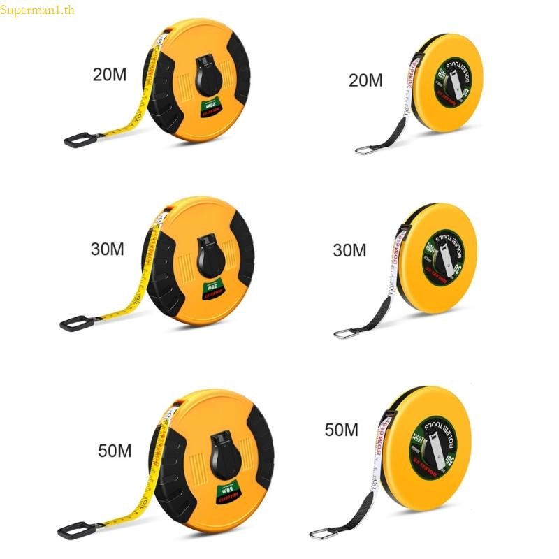 Anti-slip Ruler Roll Measuring Tape with Double Scale Fiber Tape Measuring Tape