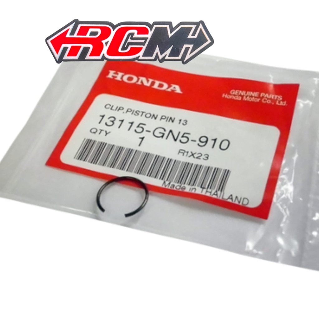 13115-GN5-910 CIRCLIP PISTON คลิปปุ่มปากกาสกรู 13 HONDA BEBEK MATIC ORIGINAL HGP ORIGINAL