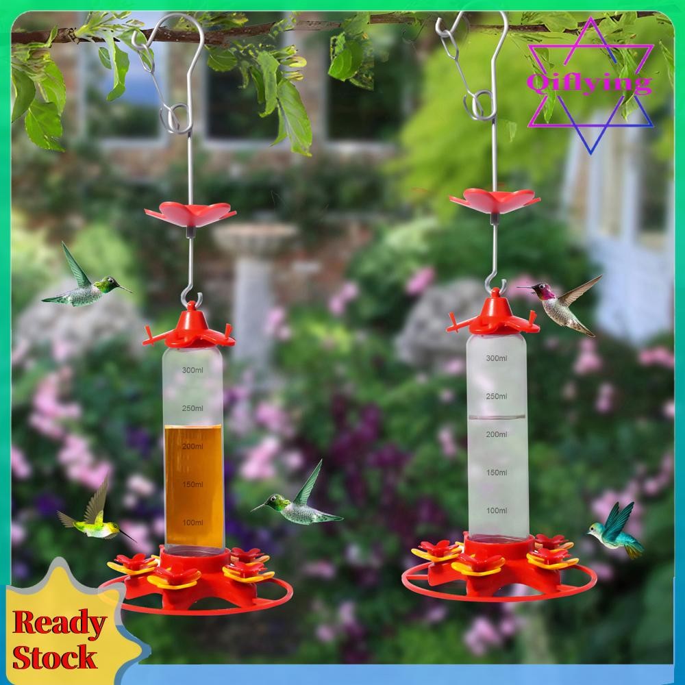 Bird Feeder เครื่องดื่ม Anti-ants Hummingbird Water Feeder ตกแต่งสวนกลางแจ้ง