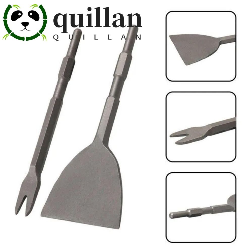 Quillan ดอกสว่านขยับขยาย, Heavy Duty หกเหลี่ยม/สแควร์ Handle สว่านกระแทกคอนกรีต, พลั่วกระเบื้อง มัลติฟังก์ชั่น SDS Plus Shank ทนทานเครื่องมือกําจัดมอเตอร์ Rock