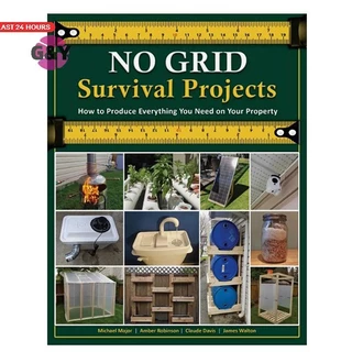 G&y NO GRID Survival Projects วิธีผลิตทุกอย่างคุณต้องการบนทรัพย์สินของคุณ หนังสือปกอ่อนในภาษาอังกฤษ COD