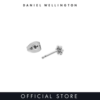 Daniel Wellington Micro Earring Collection ต่างหูต่อข้าง สีเงิน