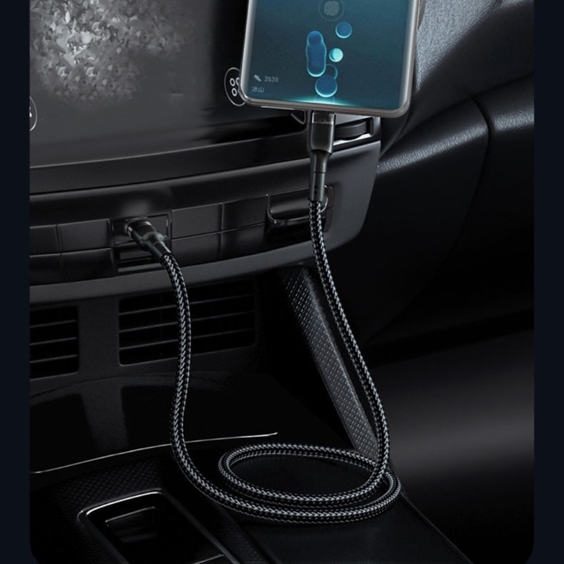 Niki 120W 10A Type C ถึง Type C สายชาร์จเร็วสําหรับการถ่ายโอนข้อมูลความเร็วที่รวดเร็วและการชาร์จอย่า