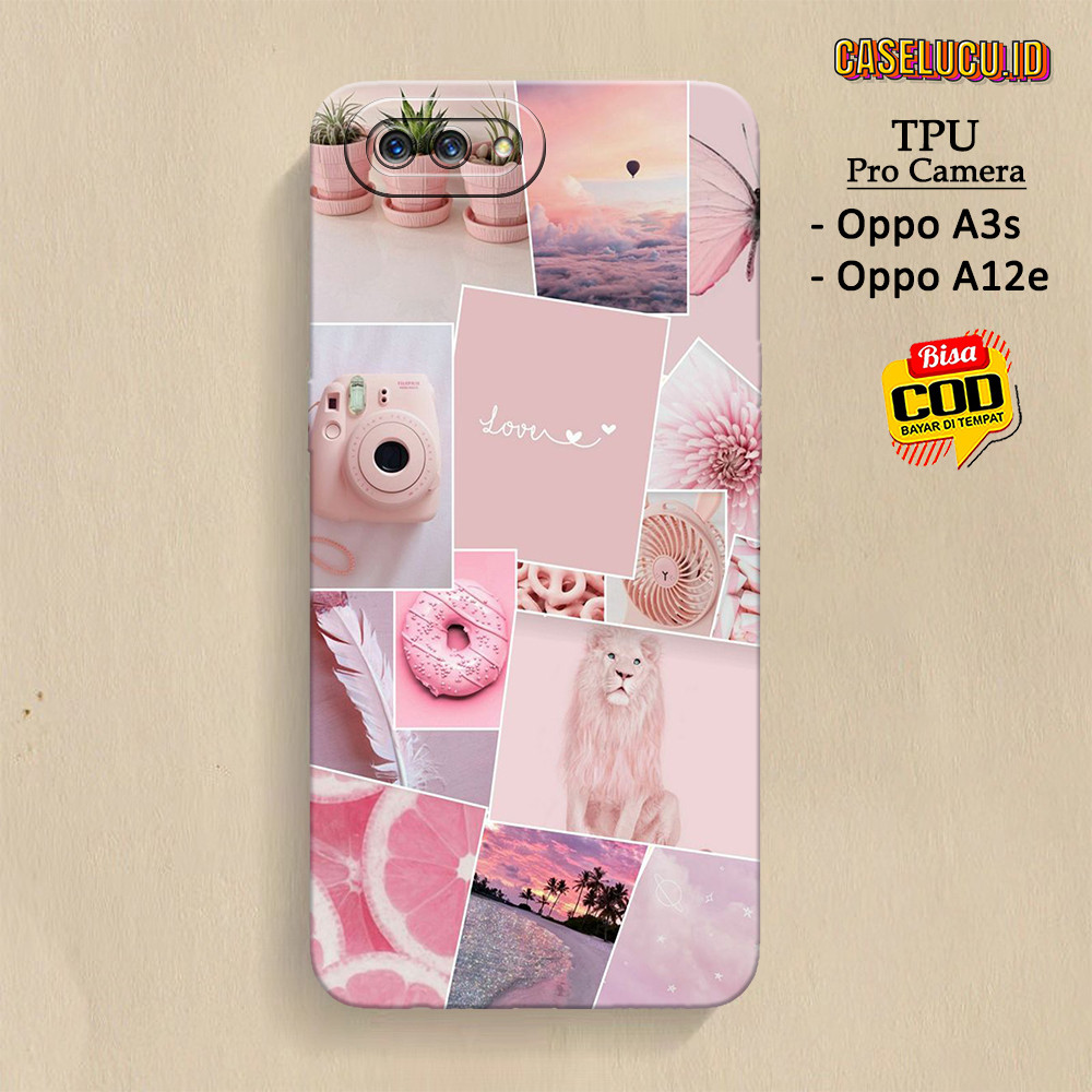 เคสโทรศัพท์ Oppo A3S / A12E ใหม่ล่าสุด - เคสโทรศัพท์แฟชั่น Aesthetic - เคส Oppo A3S / A12E - เคสโทรศ
