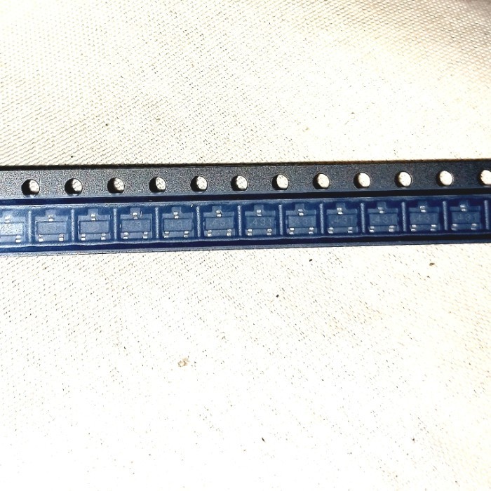 IC SMD TL431 TL 431 TL431A TL 431A SOT-23 TRANSISTOR KIA431 KIA 431 Fajar electro 2