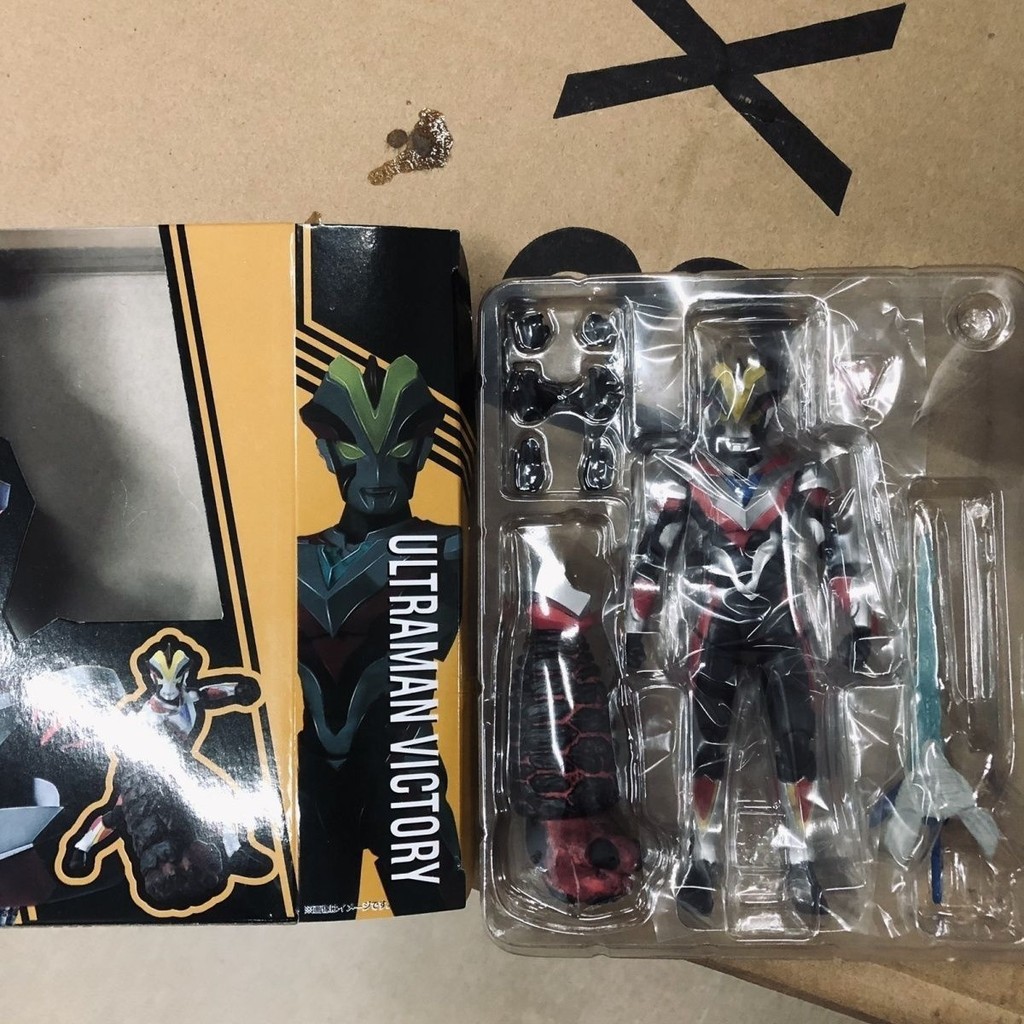 ฟิกเกอร์เคลื่อนที่ SHF Victory Ultraman Victory Galaxy ของ Domestic Soul Limited ประกอบใหม่เอี่ยม