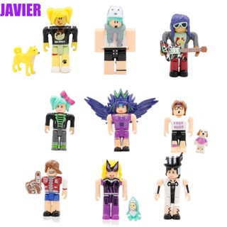 Javier โมเดลฟิกเกอร์ Roblox รูปปั้นการ์ตูน สําหรับตกแต่งภายในรถยนต์