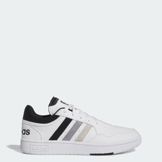 adidas บาสเกตบอล รองเท้า Hoops 3.0 Low Classic Vintage ผู้ชาย สีขาว IG7914