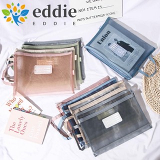 26edie กระเป๋าโฟลเดอร์ ขนาด A4 มีซิป สําหรับใส่เอกสาร กระดาษ 1 ชิ้น